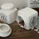 Porcelain Jar Set - 3 Pcs